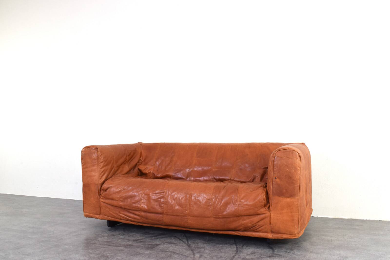Leather Sofa Model Klippan by Noboru Nakamura for Ikea, 1980s.