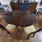 Baumann Round Extendable Dining Table