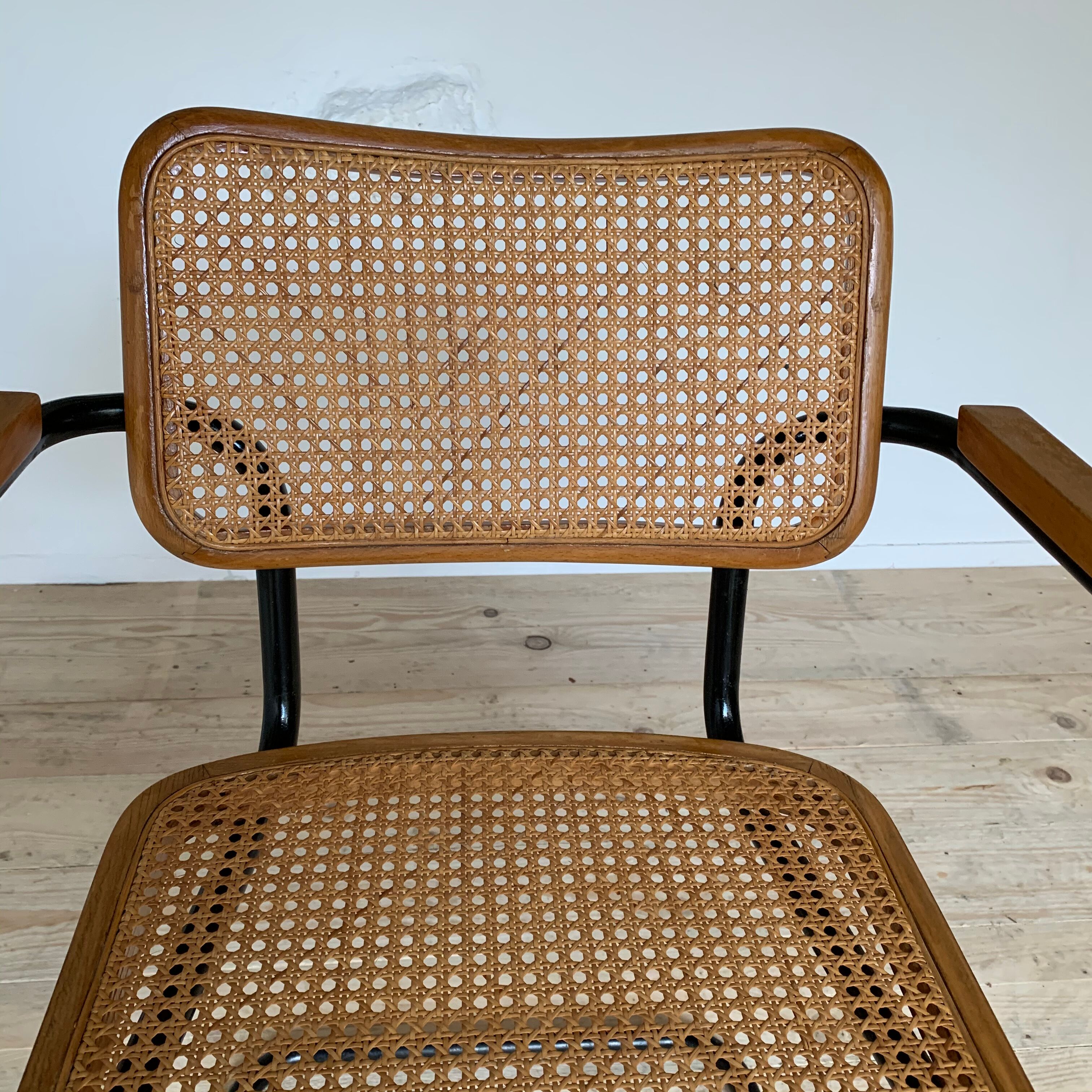 Marcel Breuer S64 vintage chair with armrest