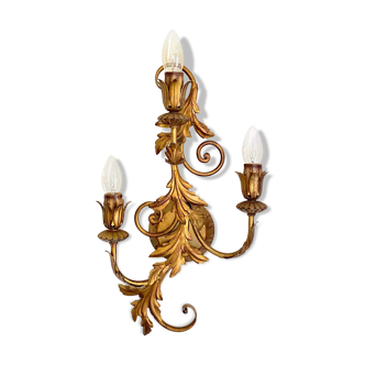 Florentine wall lamp, Regency Lamp, 60s interior.