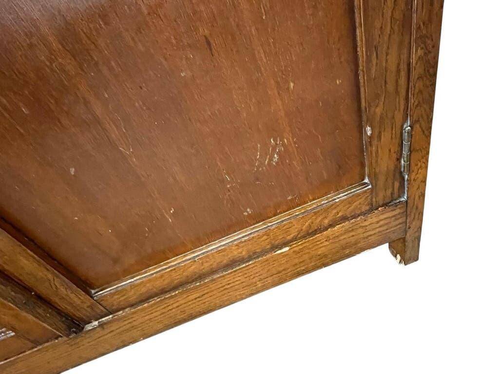 Vitrine vintage XL en bois