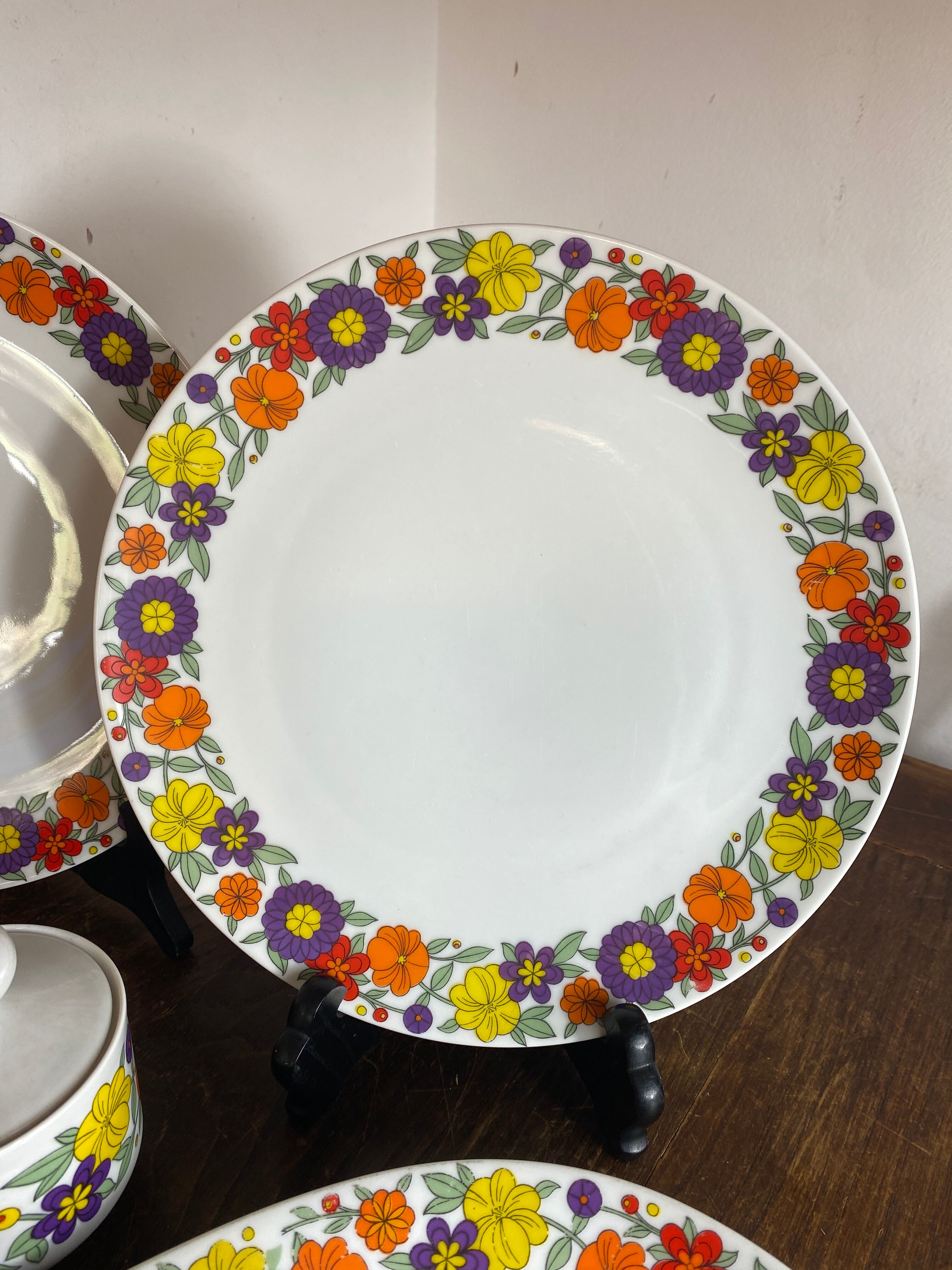 Bavaria porcelain plates and dishes