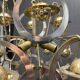 Vintage chandelier 70s planet