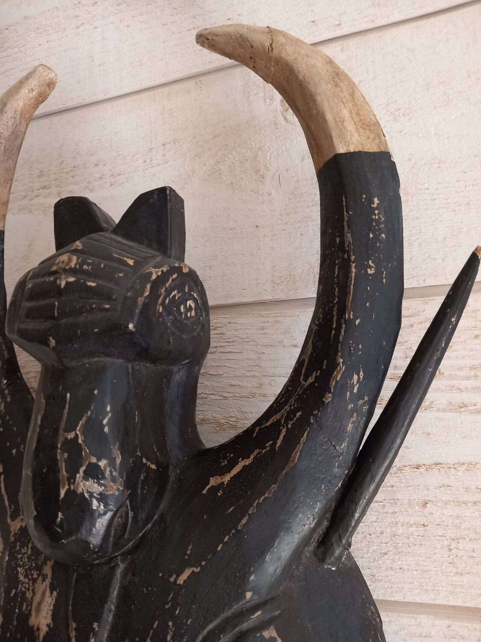 Masque ethnique/tribal en bois