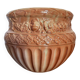 Digoin 19th century majolica ceramic pot cover