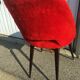 60's red soft chair