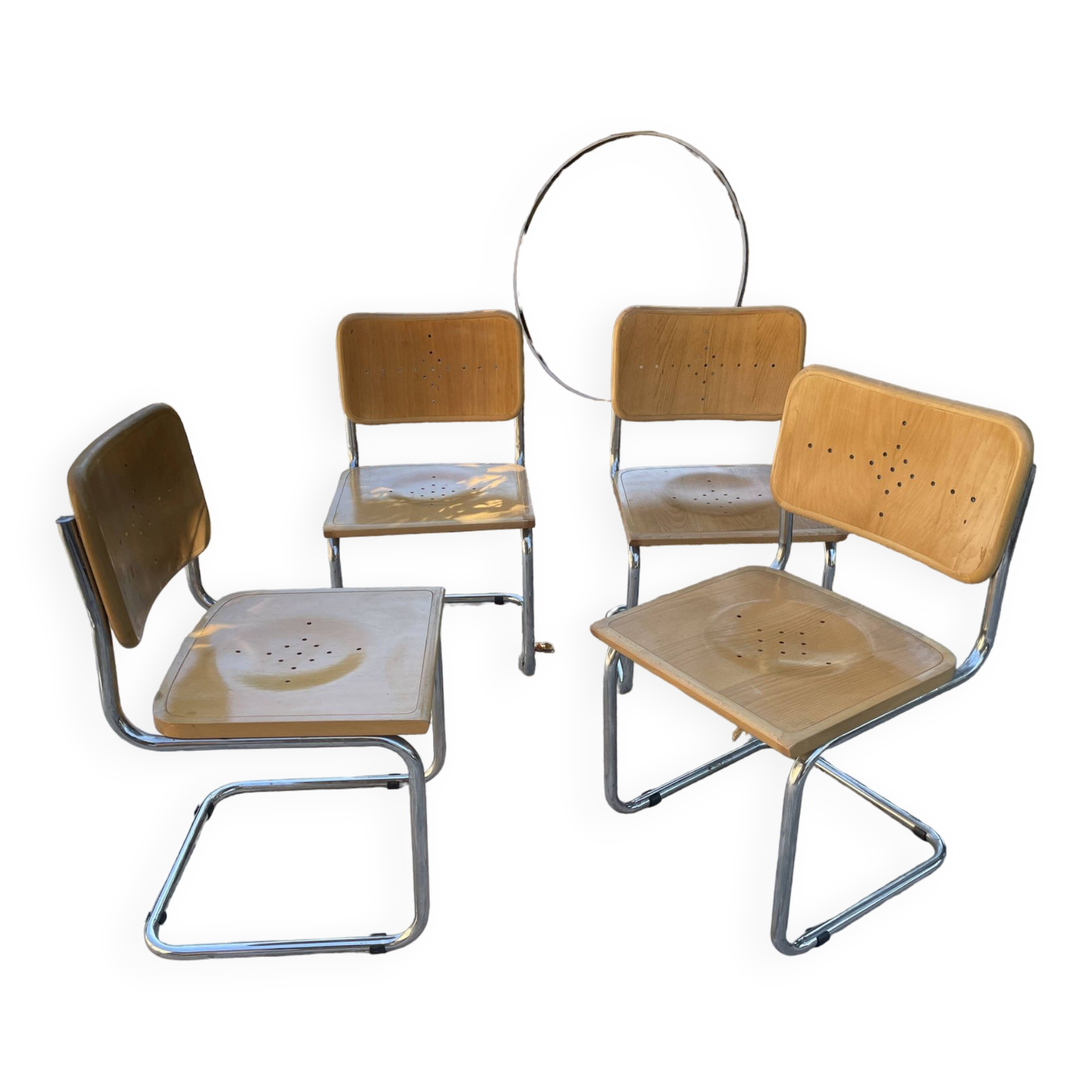 Chaises "B32" Vintage par Marcel Breuer - 1990