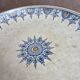 Ironstone compote Saint-Amand model 6014 – blue and gold oriental decoration