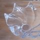 Antique fruit bowl from Vannes art crystal factory