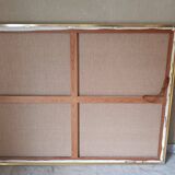 Oil on canvas inspired by the Italian Renaissance.