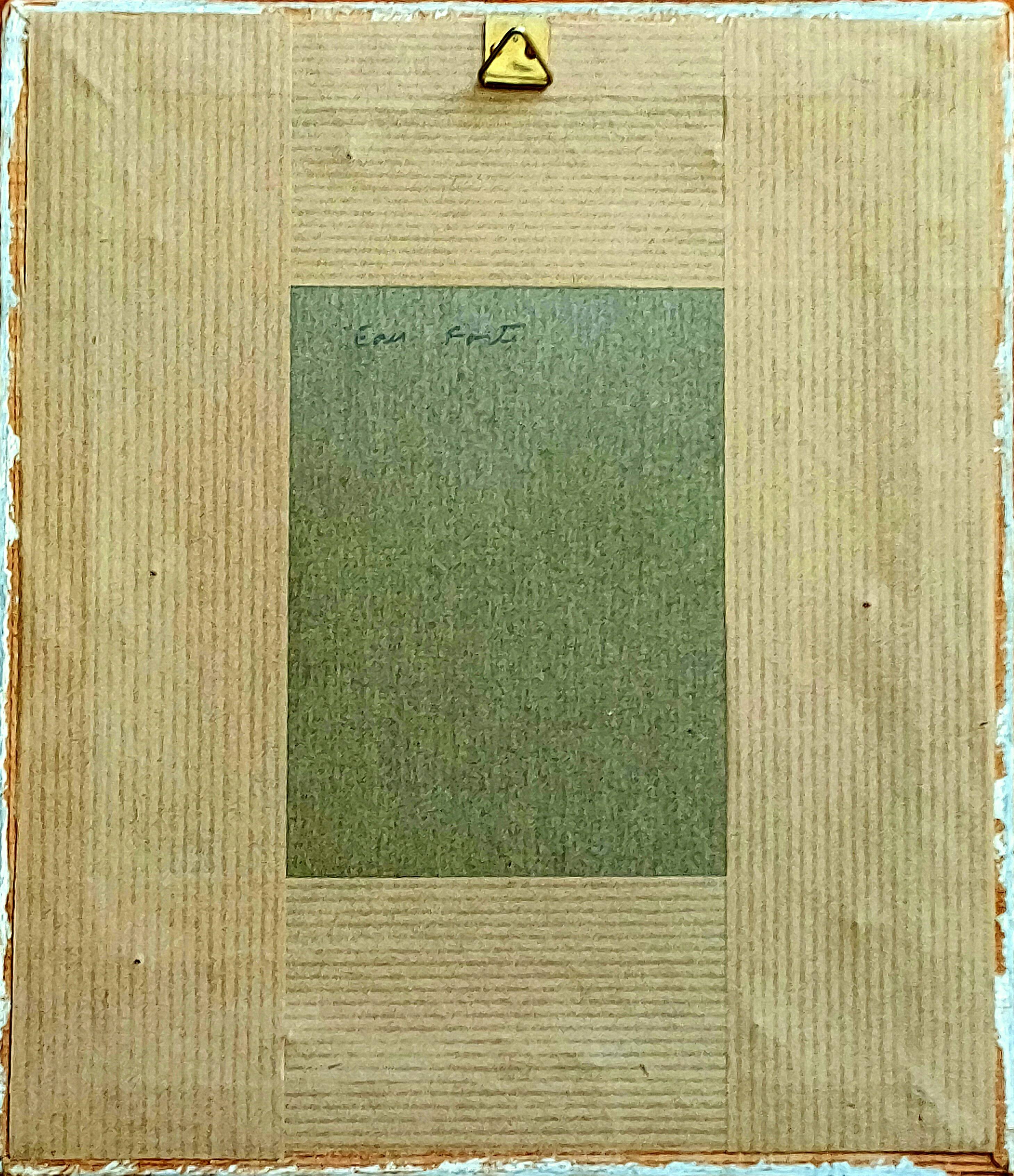 Painting signed frey? – etching – orientalist, oasis – period 1930