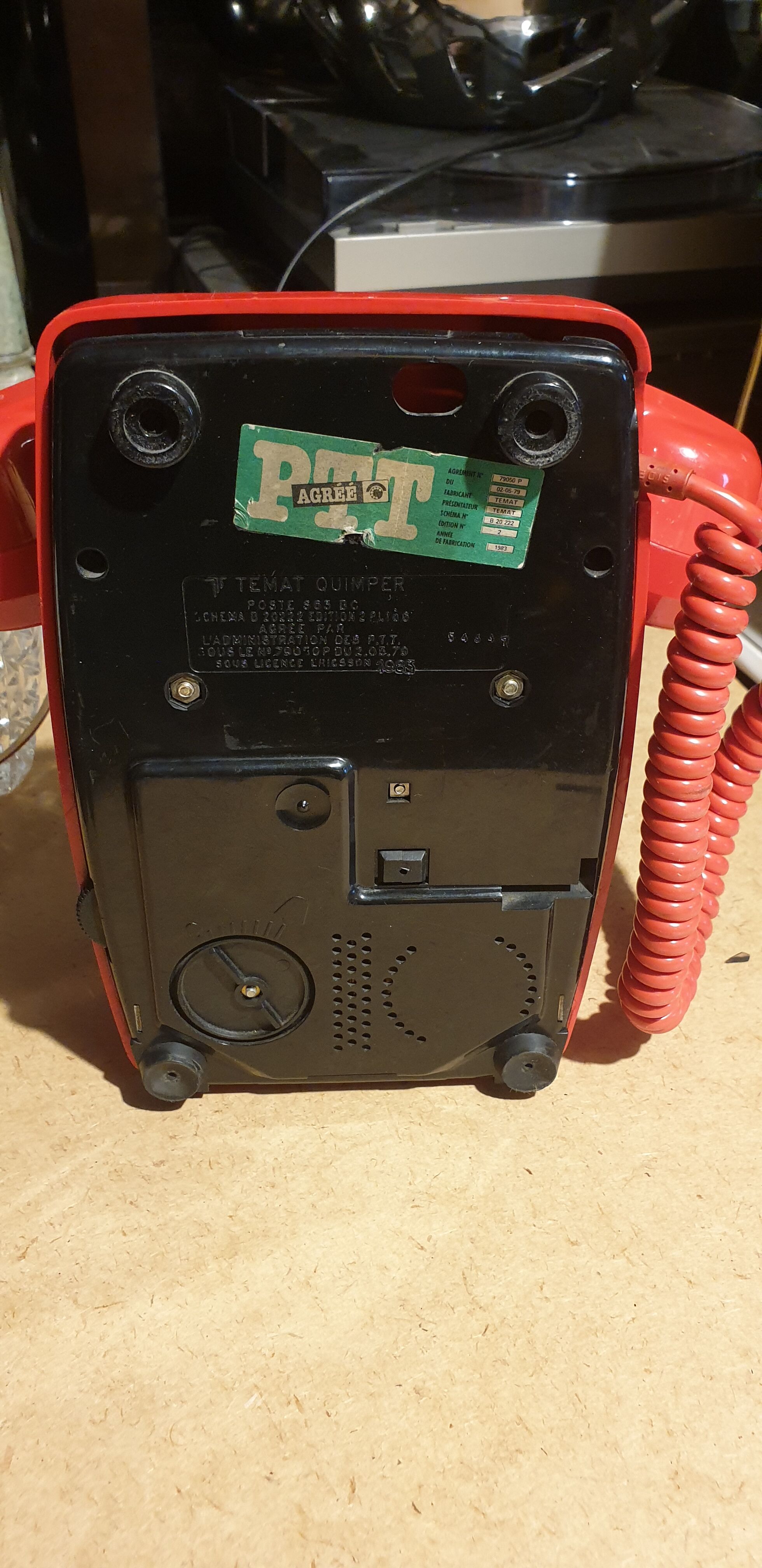 Vintage wall phone