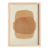 Peinture sur papier - roc - signée eawy