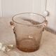 Ice bucket biot old bubble glass