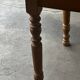 Vintage extendable dining table in wood and ceramic – 1970s