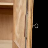 Parisian administrative cabinet from the 1950s. Blond oak.