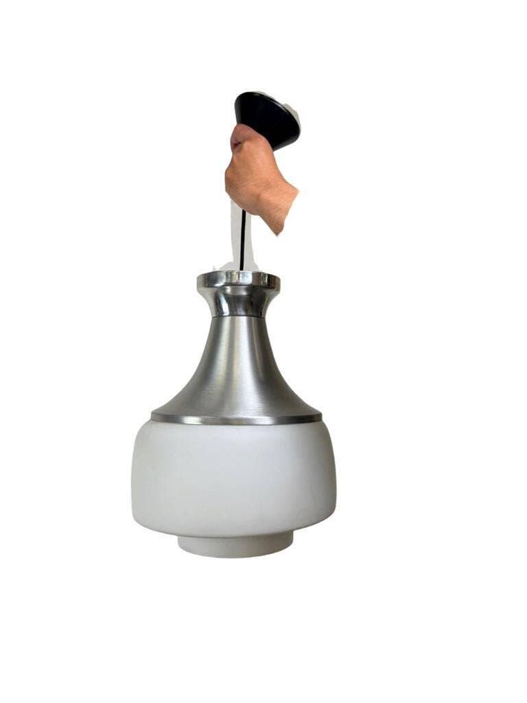Vintage mid-century suspension in opaline