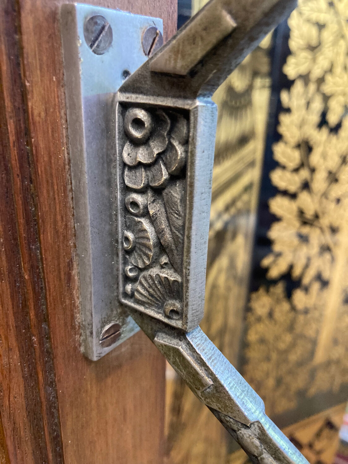 Art Deco coat rack