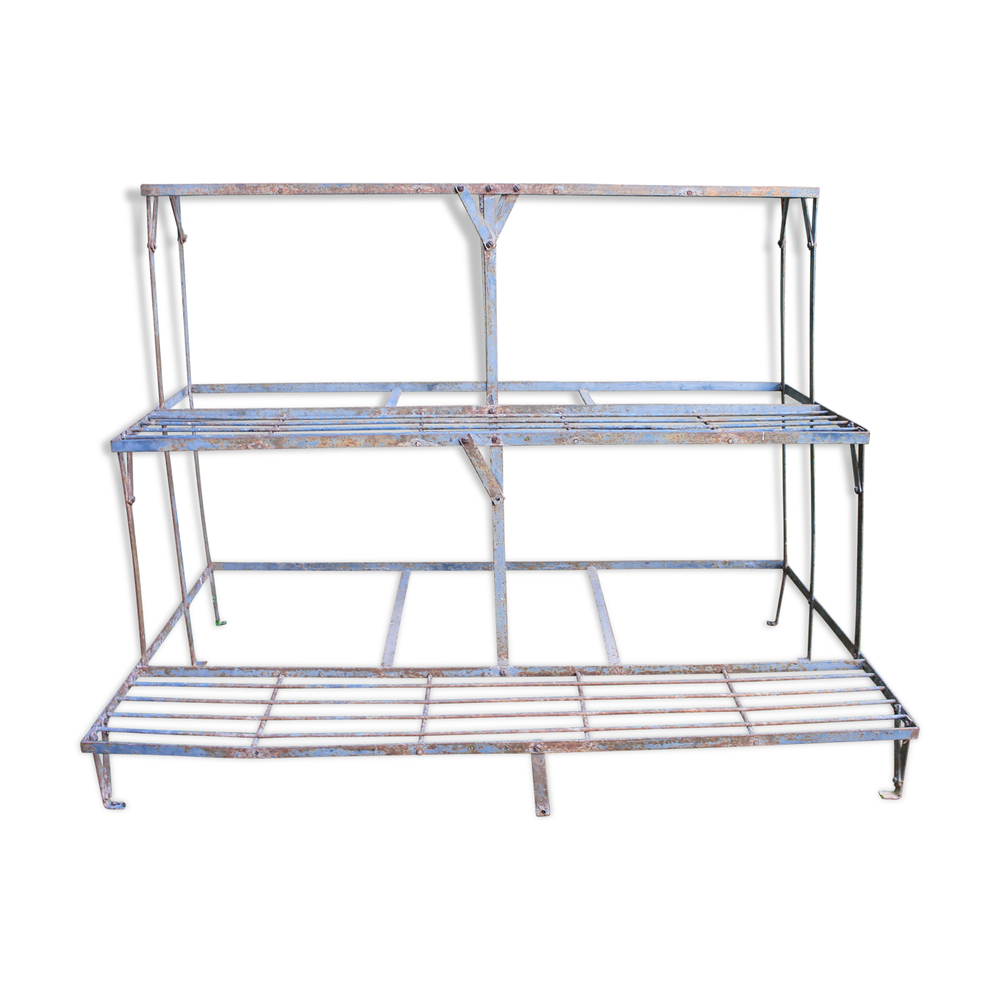 Florist in staircase jardniere