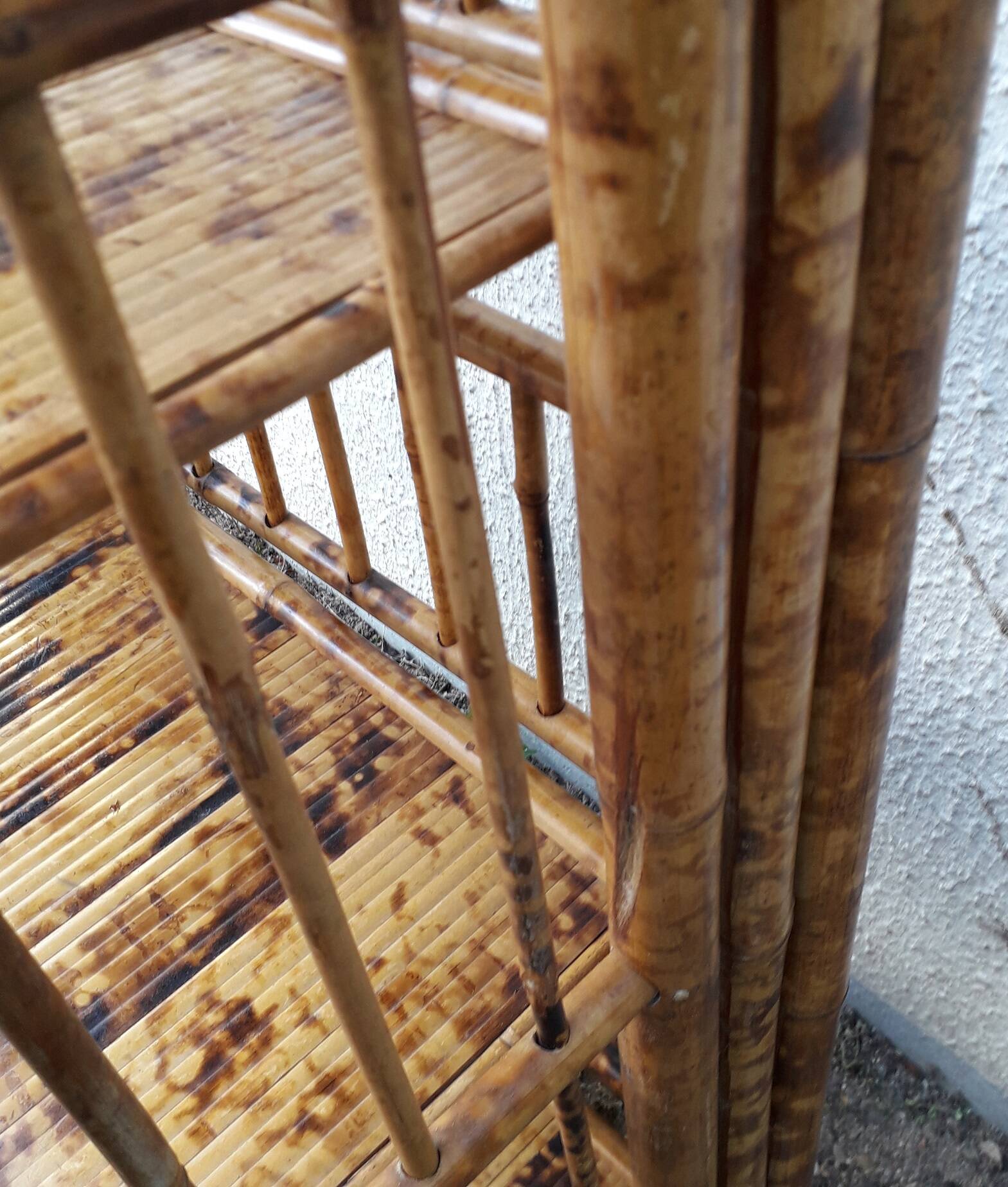 Bamboo shelf