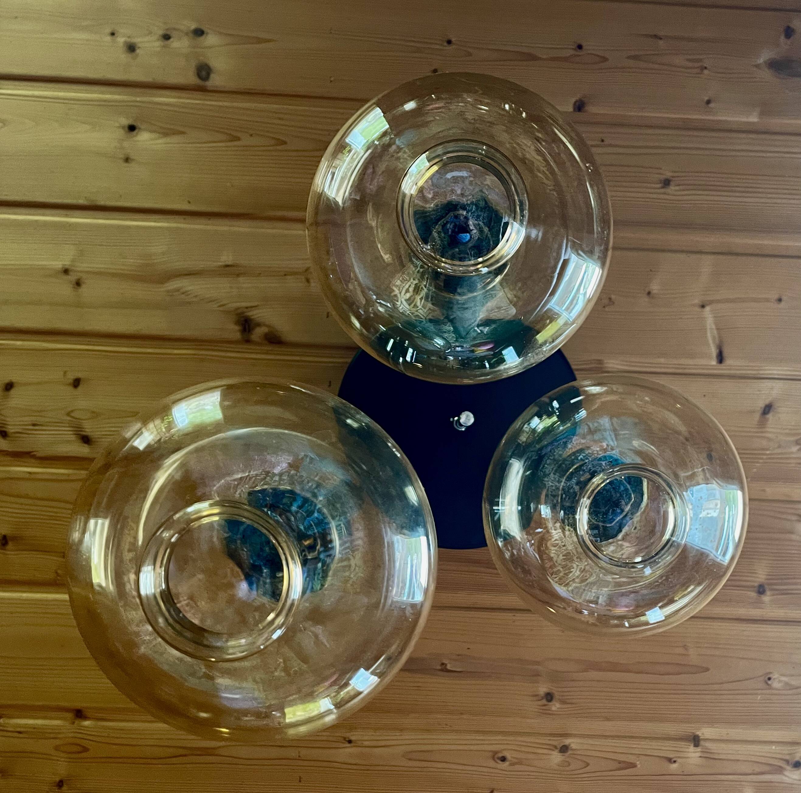 Chandelier, Ceiling light, Cascade pendant light, Design "RAAK", 70s