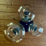 Chandelier, Ceiling light, Cascade pendant light, Design "RAAK", 70s