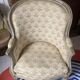 Bergère fauteuil de style Louis XV