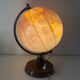 Globe terrestre de Räth ex-RDA vintage 1960 33cm