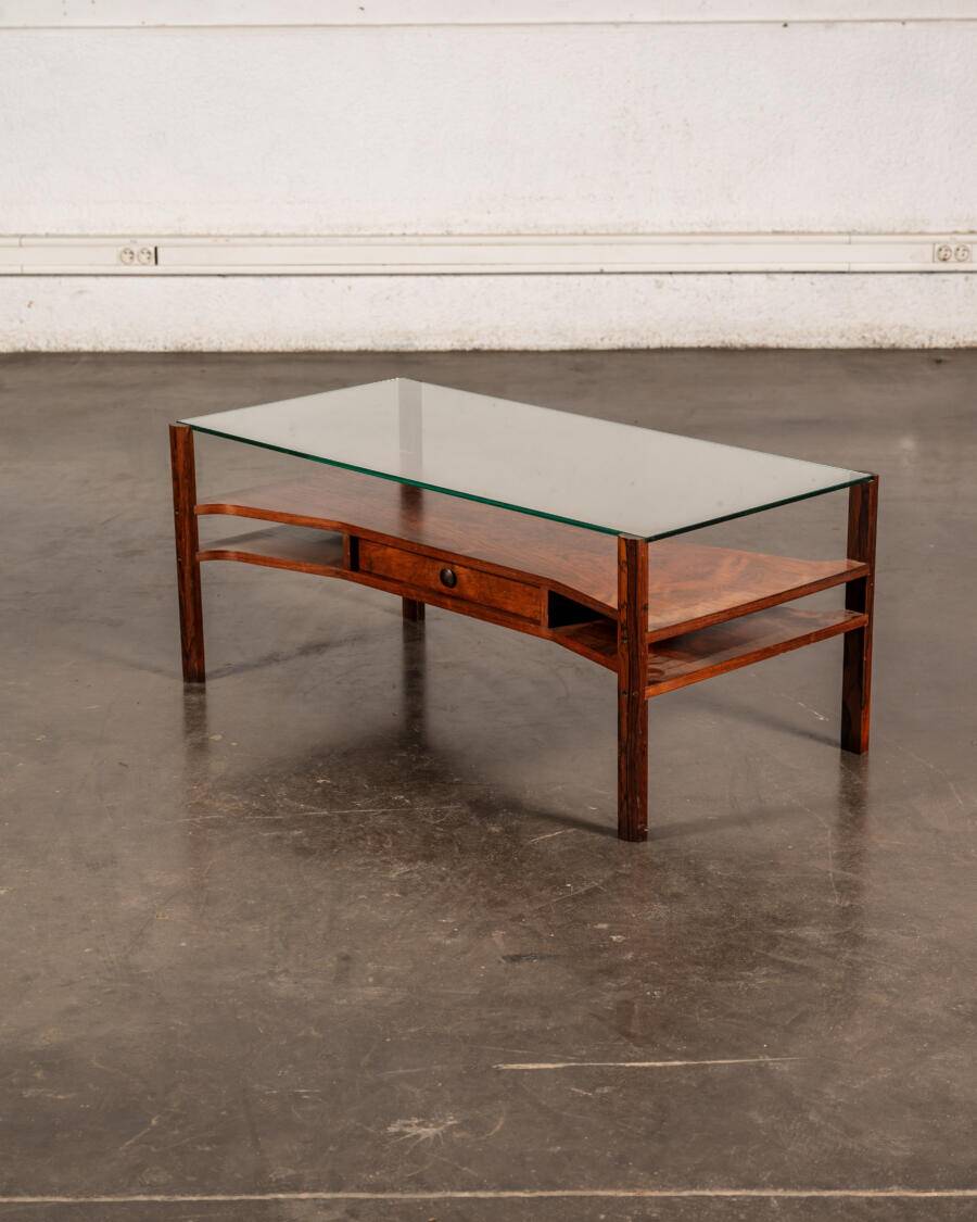 Rosewood coffee table