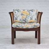 1970s, Danish design by Illum Wikkelsø, armchair model "Plexus", teak wood,