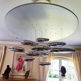 Suspension Artemide modèle Mercury argenté chromé 2018