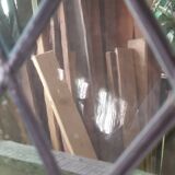 Suite of 8 windows with stained glass - 20th century