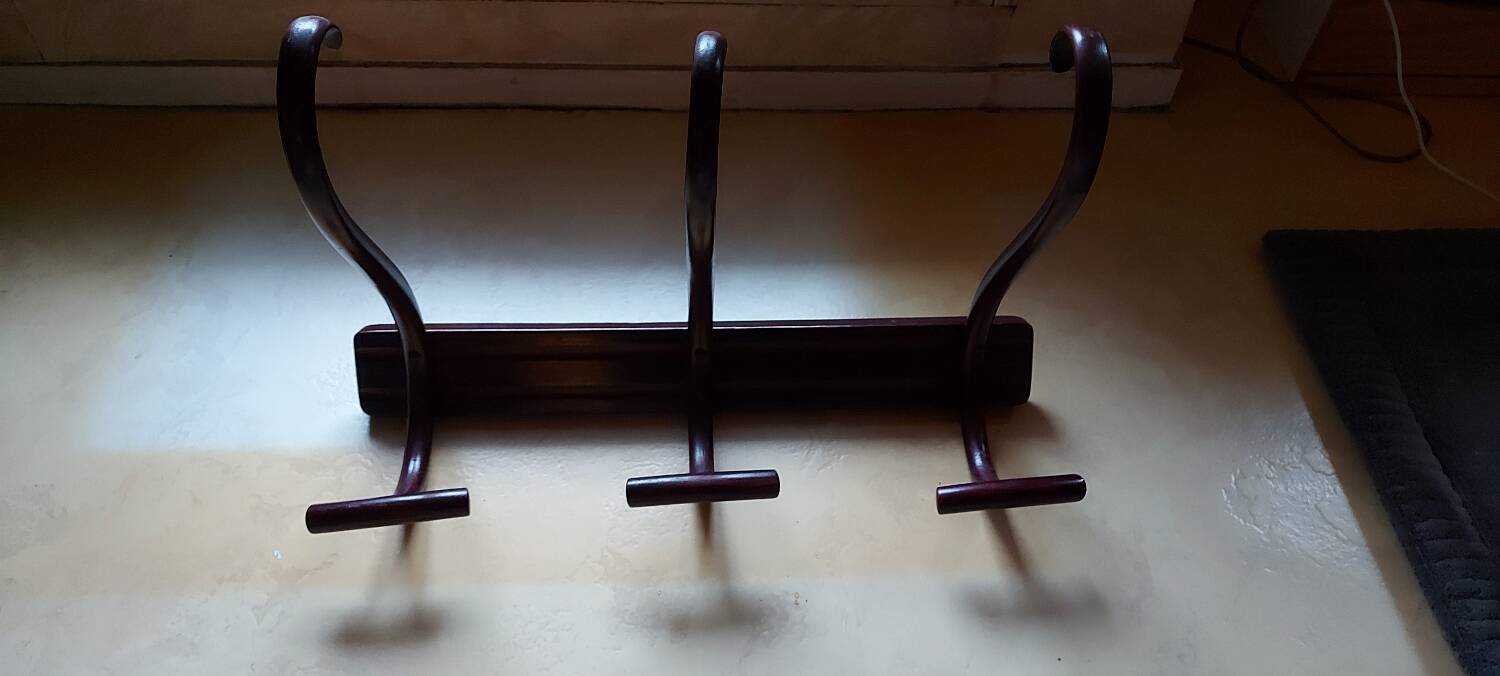 Thonet wall-mounted coat and hat rack