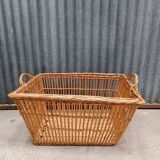 Laundry Basket - Vintage Rattan Wicker Chest