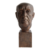 Buste en céramique de Jan Masaryk, vers 1950