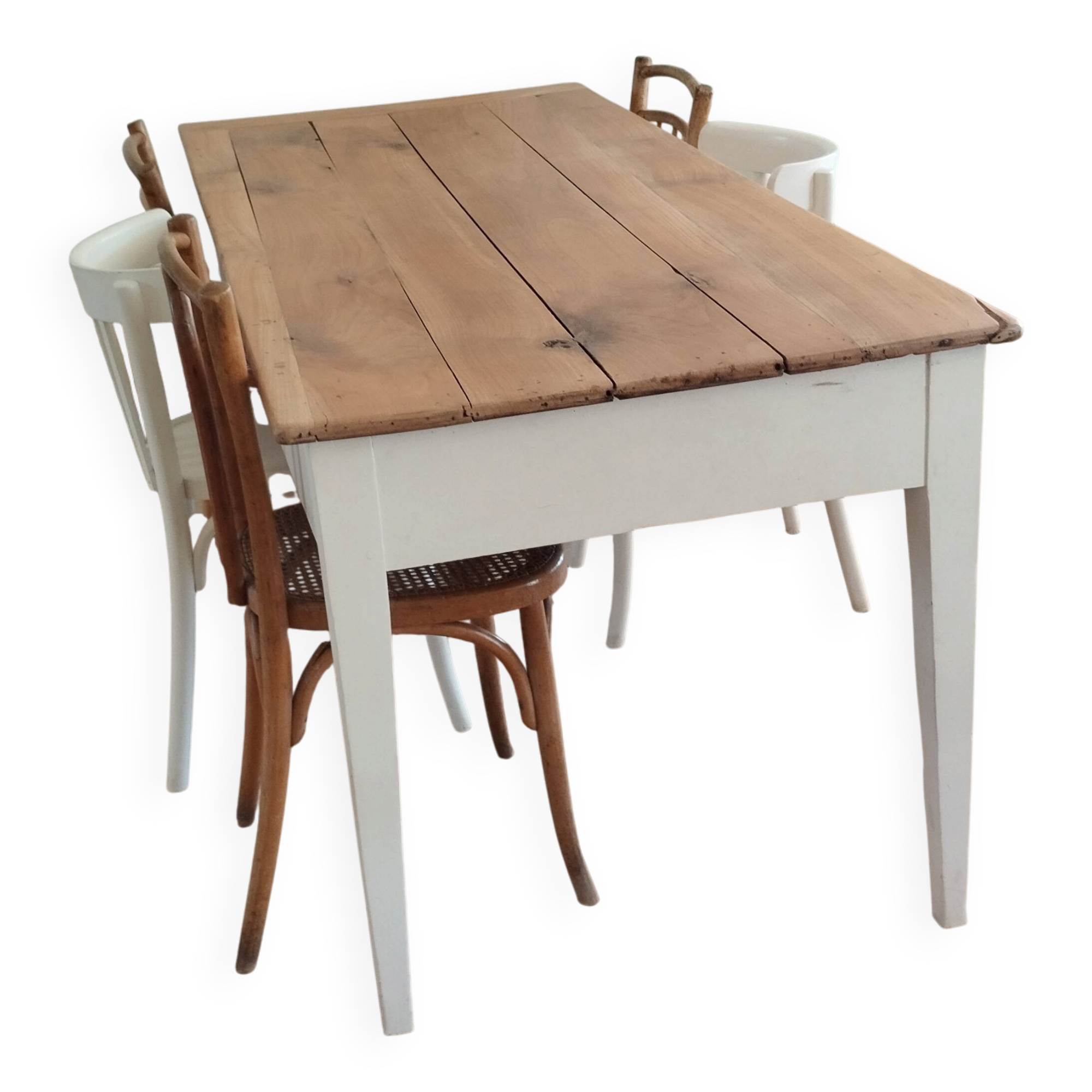 Renovated farmhouse table
