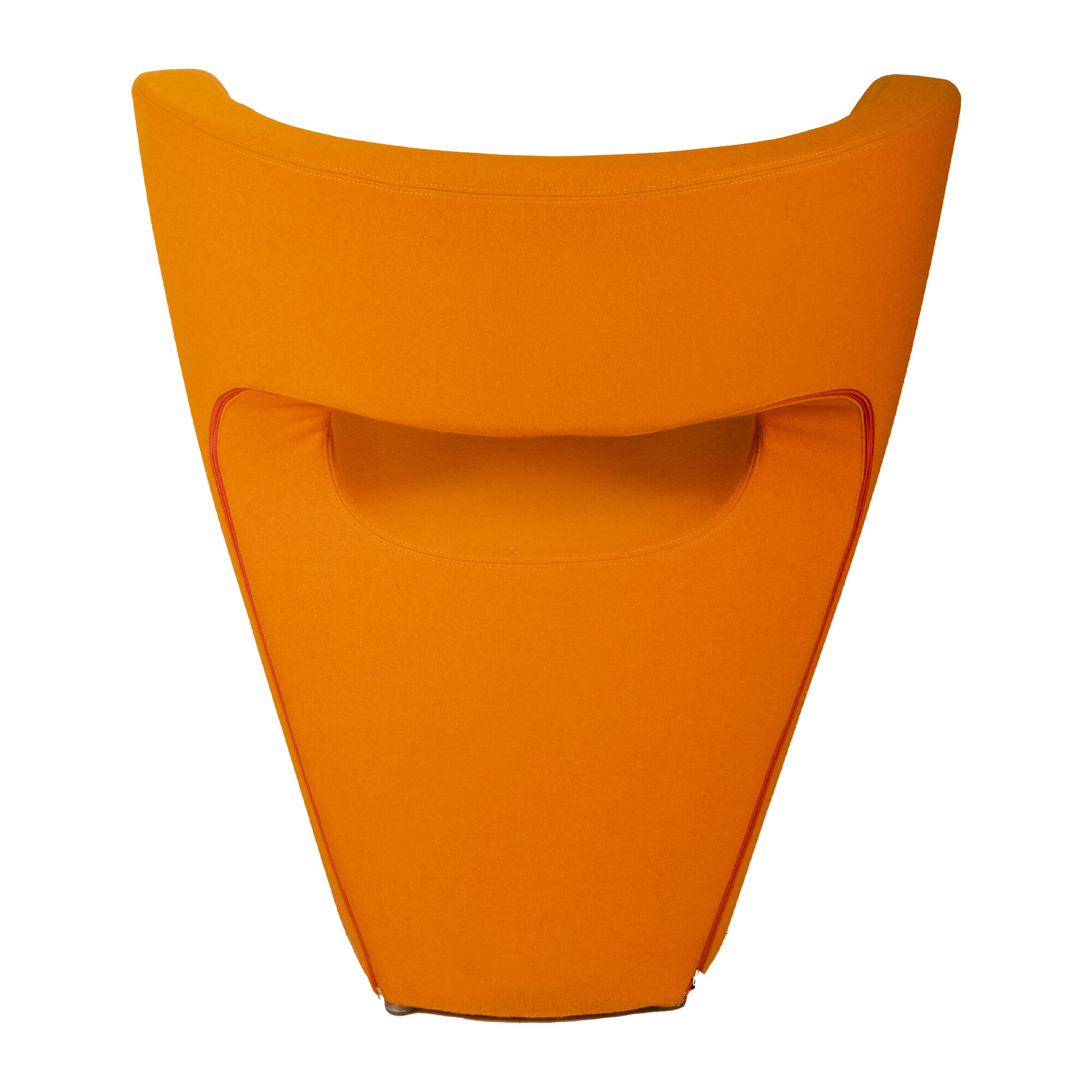 Orange Little Albert Armchair by Ron Arad for Moroso