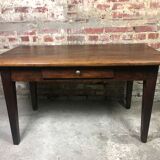 Farm table / walnut office late nineteenth century
