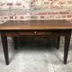 Farm table / walnut office late nineteenth century