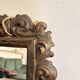 Mirror Frame Terracotta Bronze Patina Rocaille Scrolls Louis XV Style