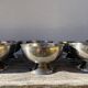 12 vintage stainless steel bowls