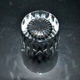 Baccarat spear cut crystal water glass tumbler