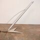 1990s Space Age lamp, nickel-plated brass and aluminium, 40 cm