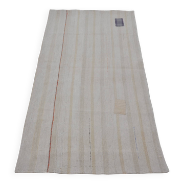 Small Hemp Bohemian Kilim Rug sku 3818