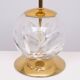 Crystal Ball Table lamp Hollywood Regency Germany 1970s