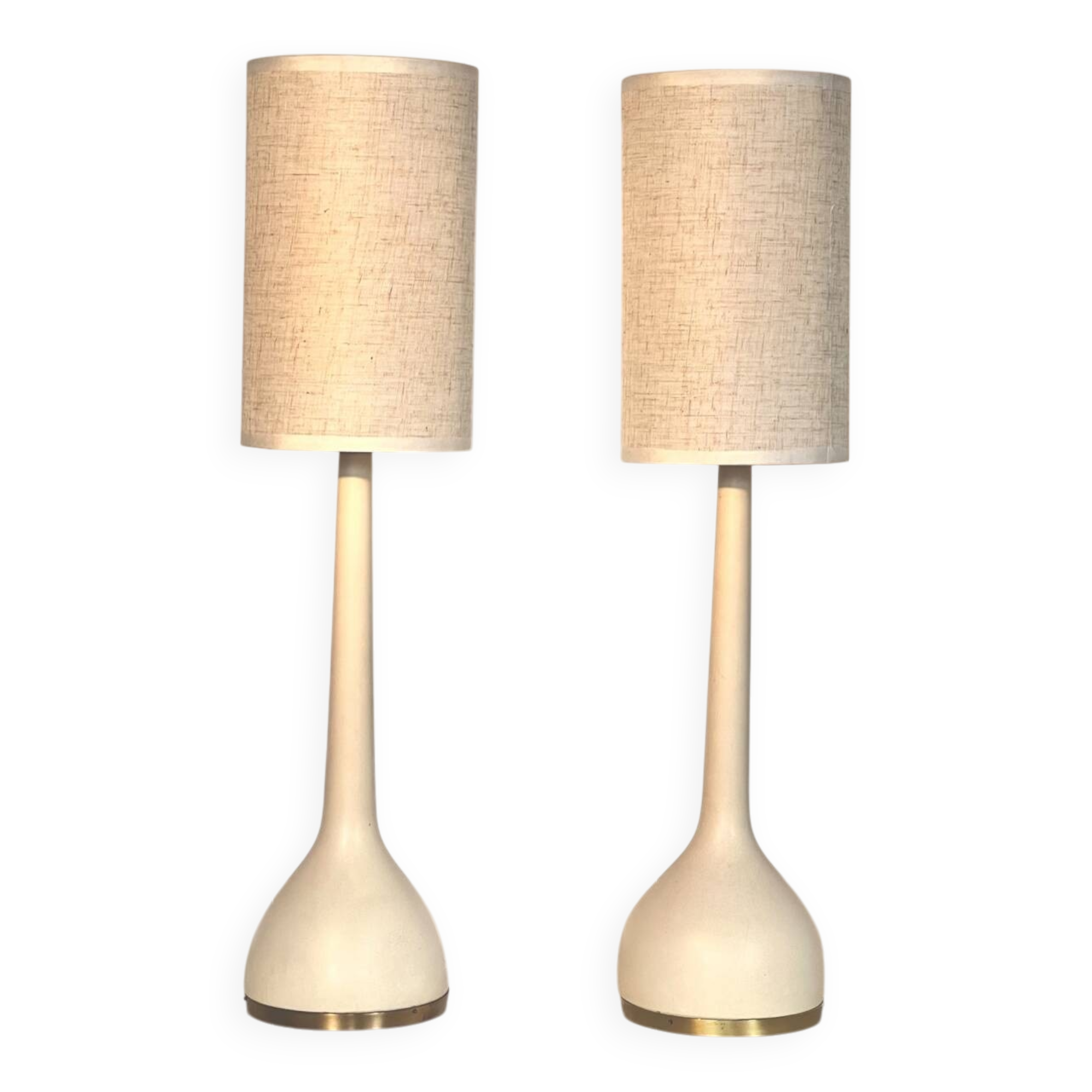 Pair of Scandinavian table lamps designed by Hans-Agne Jakobsson, 1960.