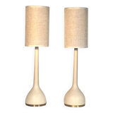 Pair of Scandinavian table lamps designed by Hans-Agne Jakobsson, 1960.