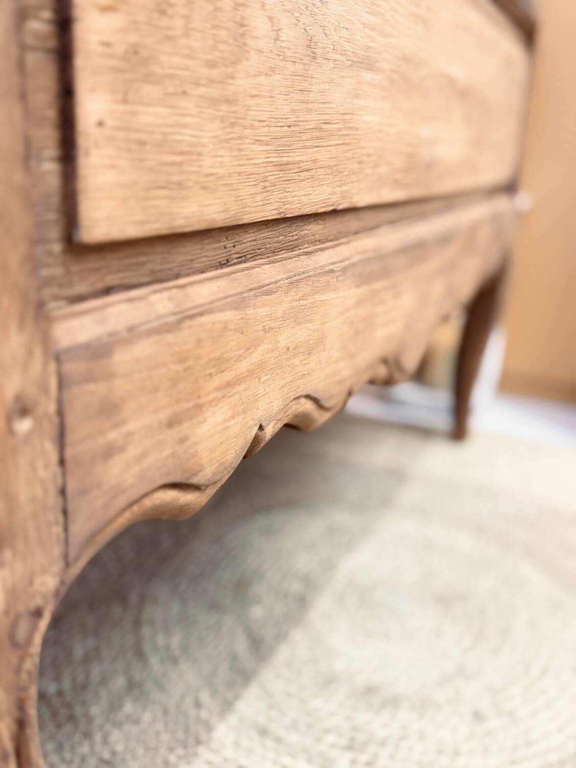 Restored antique bank safe