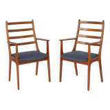 2 chaises à repas en teck années 1960 par KS Mobler, Danemark