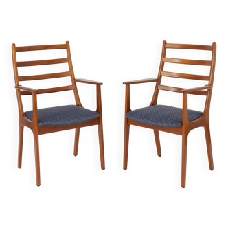 2 chaises à repas en teck années 1960 par KS Mobler, Danemark